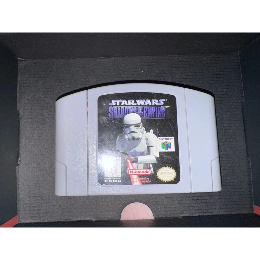 Star Wars:‎ Shadows of the Empire N64 (Nintendo 64, 1996) Authentic Tested